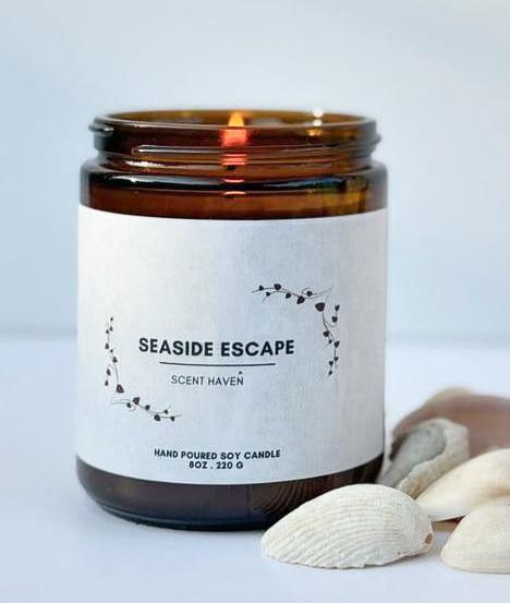 Seaside Escape Candle - Scent Haven